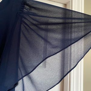 Tie Accent with Wrap Fromt Blouse